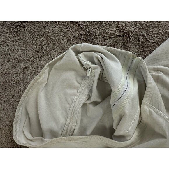 Lululemon Hold Your Om Hoodie Zip Up Jacket Hood Greige Size 6 Heathered - Picture 13 of 15